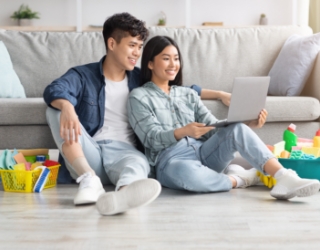 asian couple going to clean apartment looking for VEGYMLB.jpg